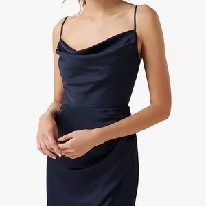 Ever New Satin Cowl Neck MIDI - 12 / Wedding Guest Outfit